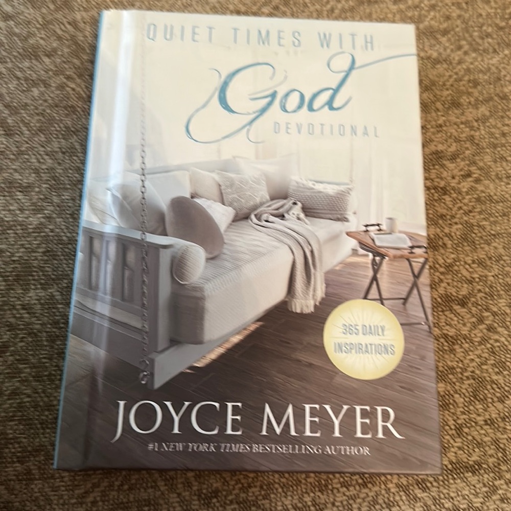 Joyce Meyer
Quiet Times with God Devotional: 365‎ Daily Inspirations HC …